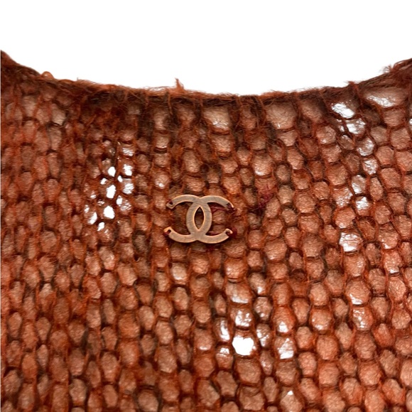 CHANEL Vintage F/W 1998 Mohair Knitted Jumper Size:34 - Picture 3 of 12